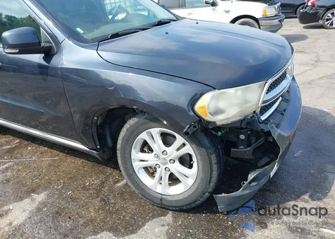 2013 Dodge Durango Crew из США, поврежденный, VIN 1C4RDHDG8DC664231